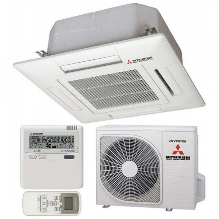 Кондиционер кассетная сплит-система Mitsubishi Heavy FDTC50VF/SRC50ZSX-S