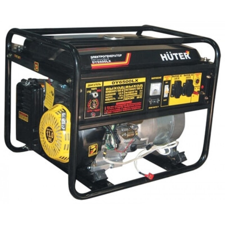 Генератор газобензиновый Huter DY6500LXA