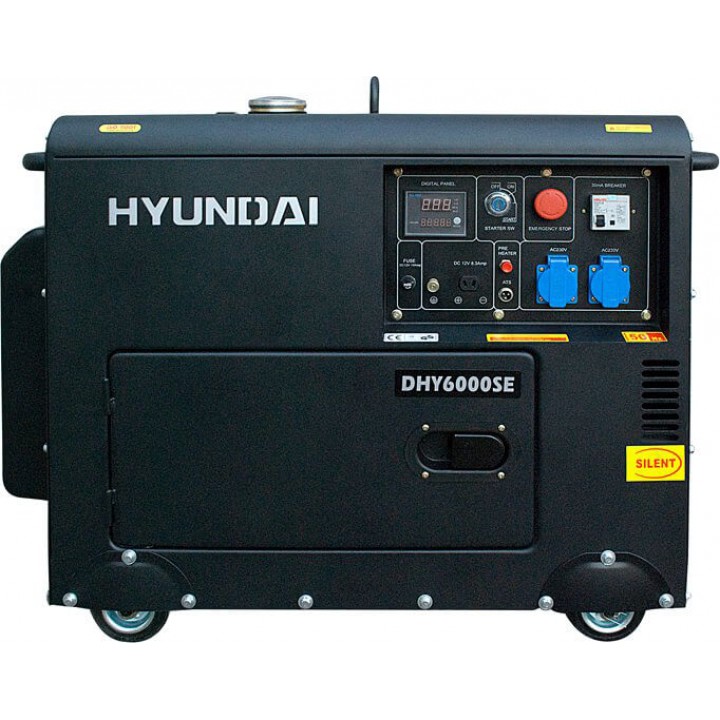 Генератор дизельный Hyundai DHY 6000SE